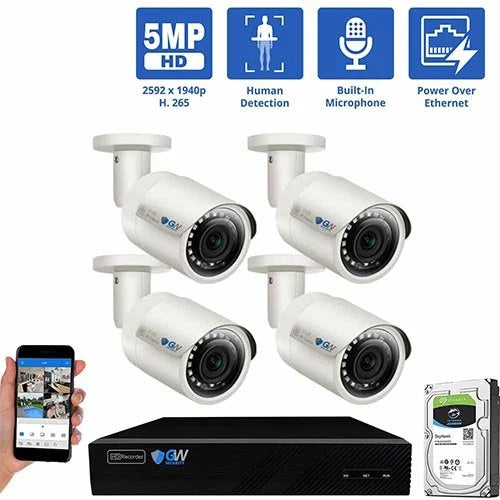 4 Camera System Installation
