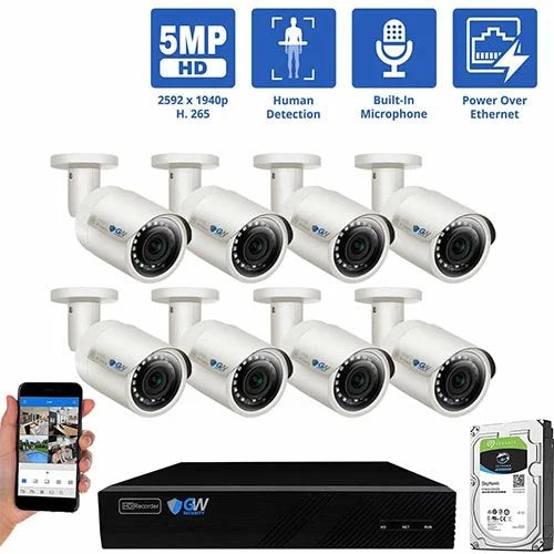 8 Camera System Installation